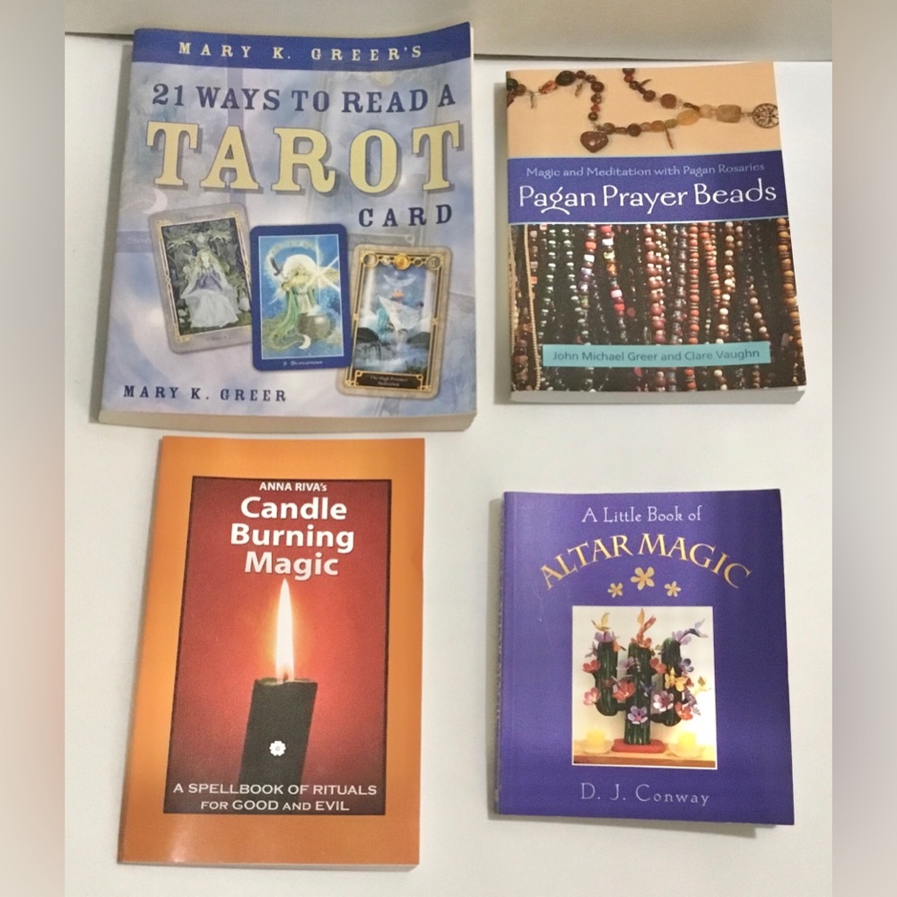 Lot of 4 New Age Self-Help Books